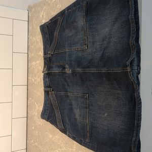 Loft jean skirt